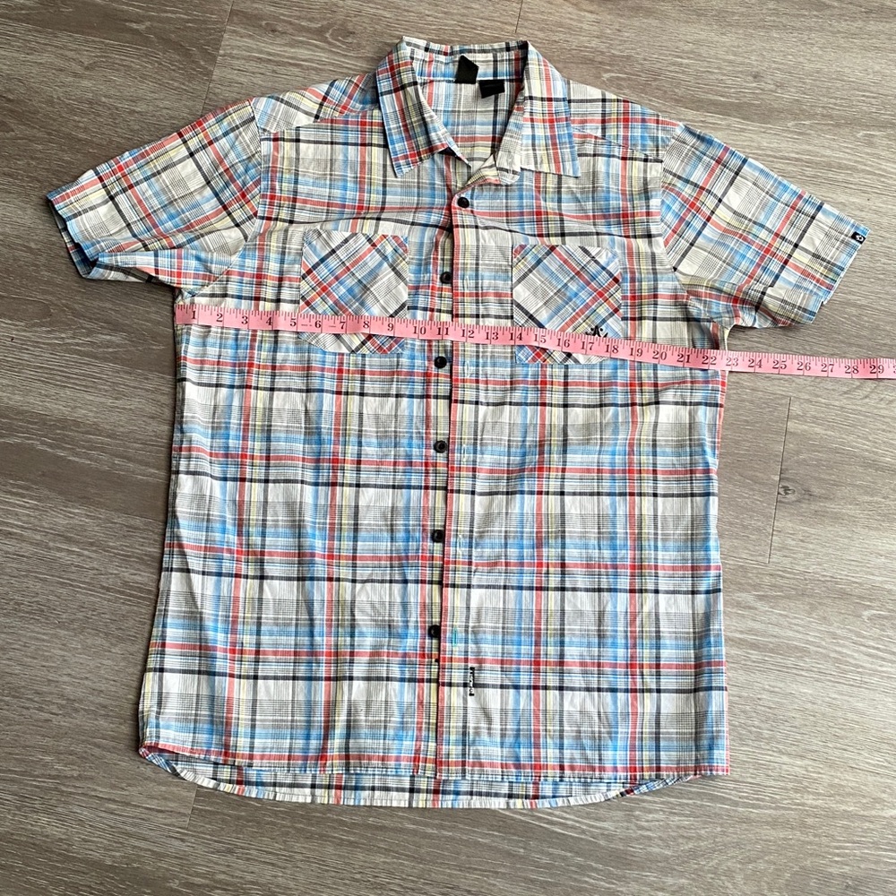 Rusty Plaid Button Down Shirt - image 4